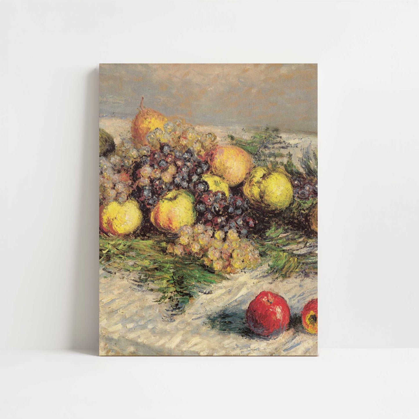 Pears & Grapes (1880) by Claude Monet – Art Print - Unframed art print