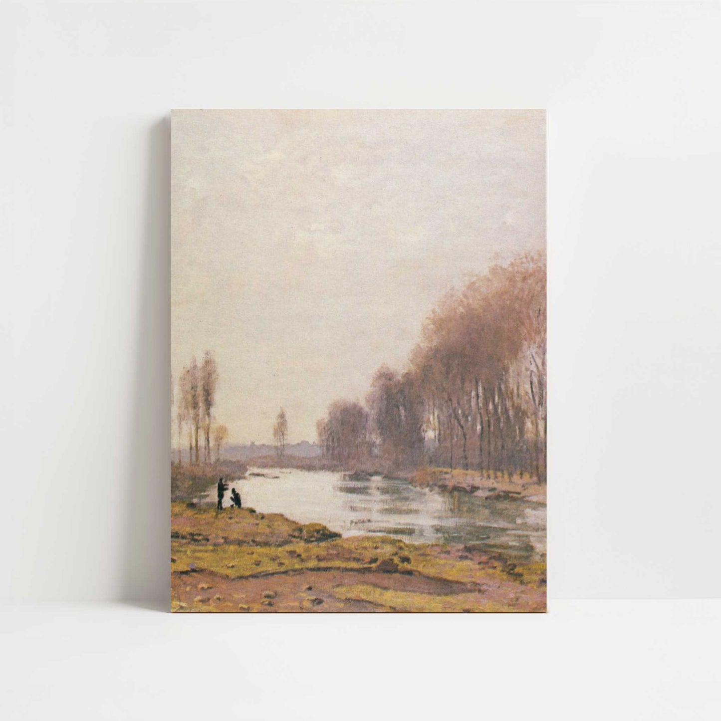Petit Bras of the Seine (1872) by Claude Monet – Art Print - Unframed art print
