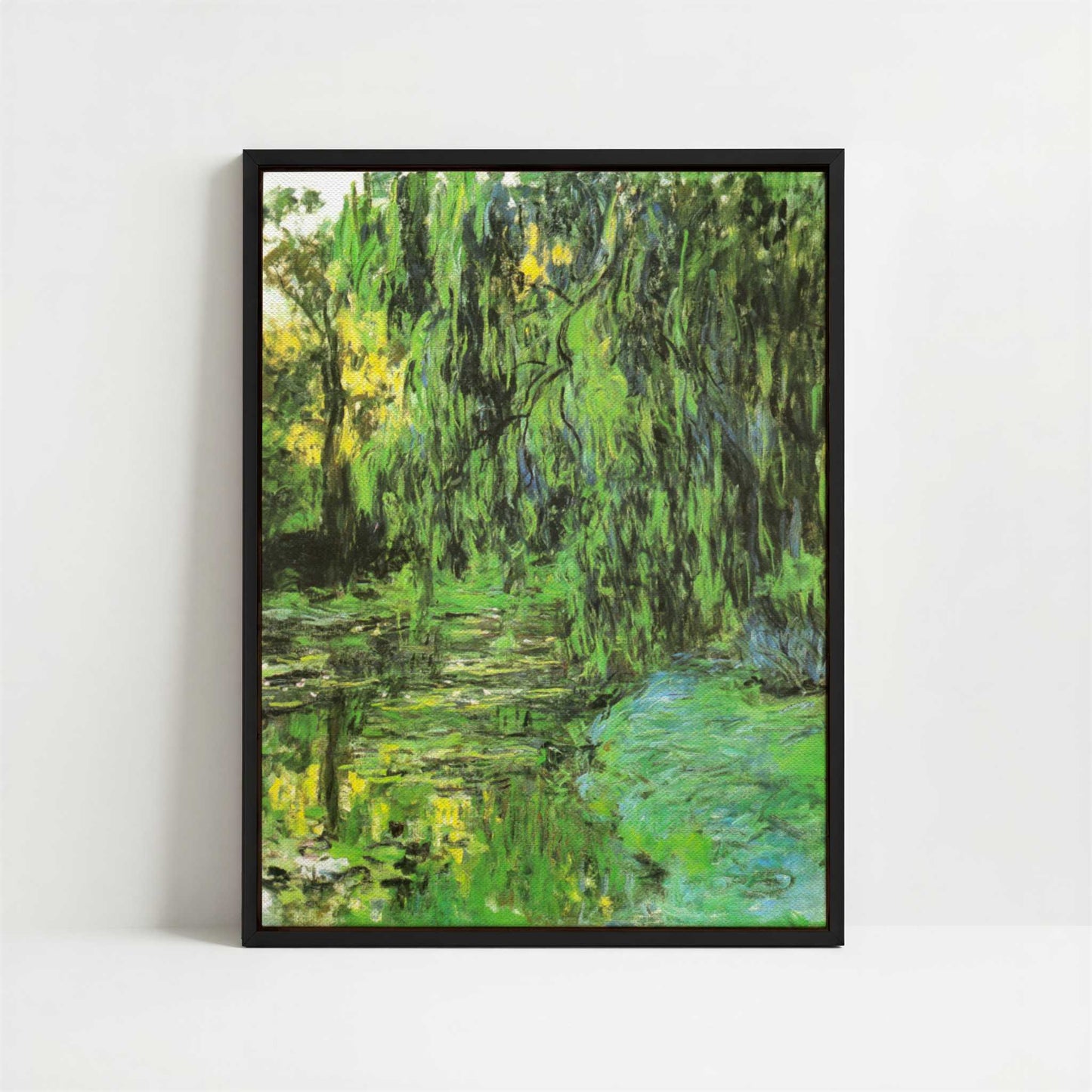Framed Canvas - Framed canvas in black frame