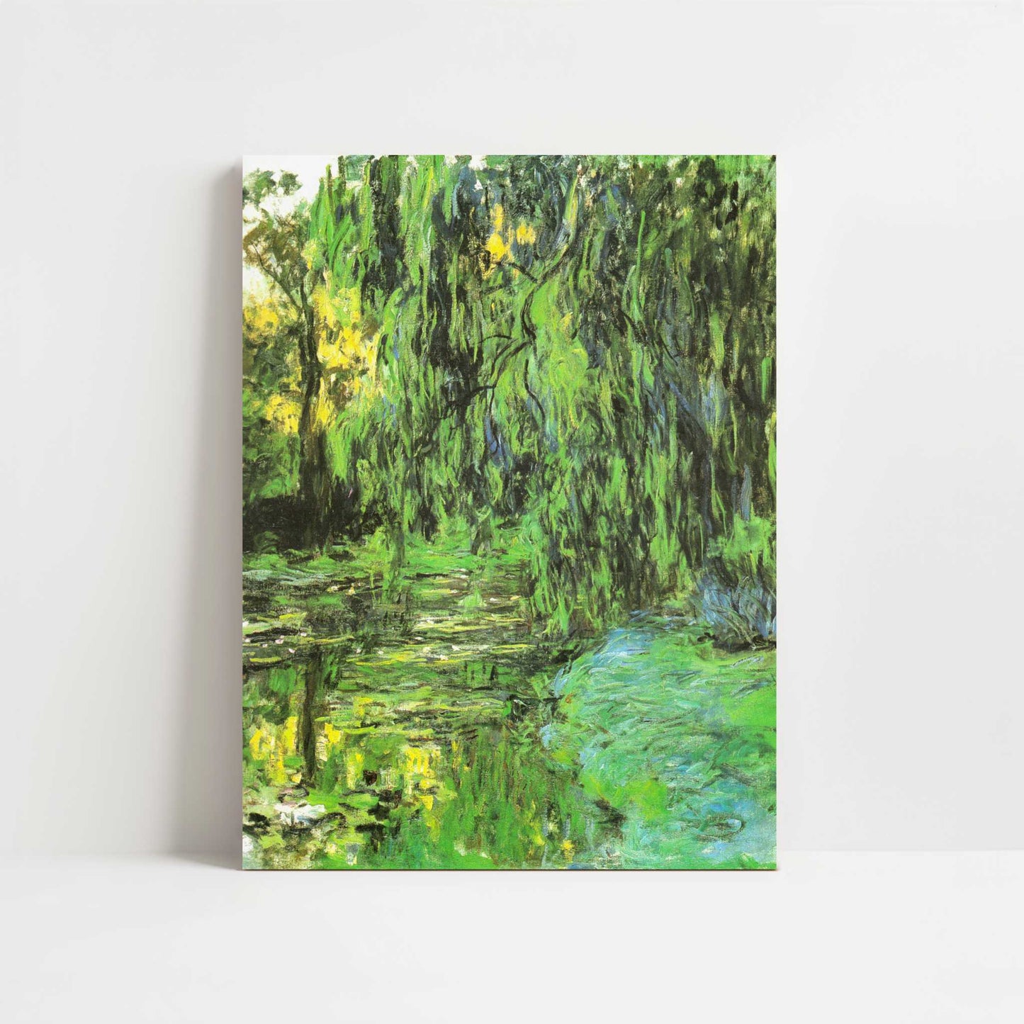 Pond with Willow Tree (1918) by Claude Monet – Art Print - Unframed art print