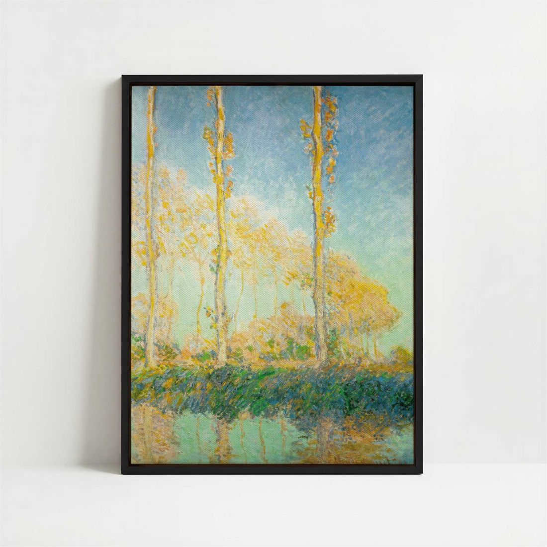 Framed Canvas - Framed canvas in black frame