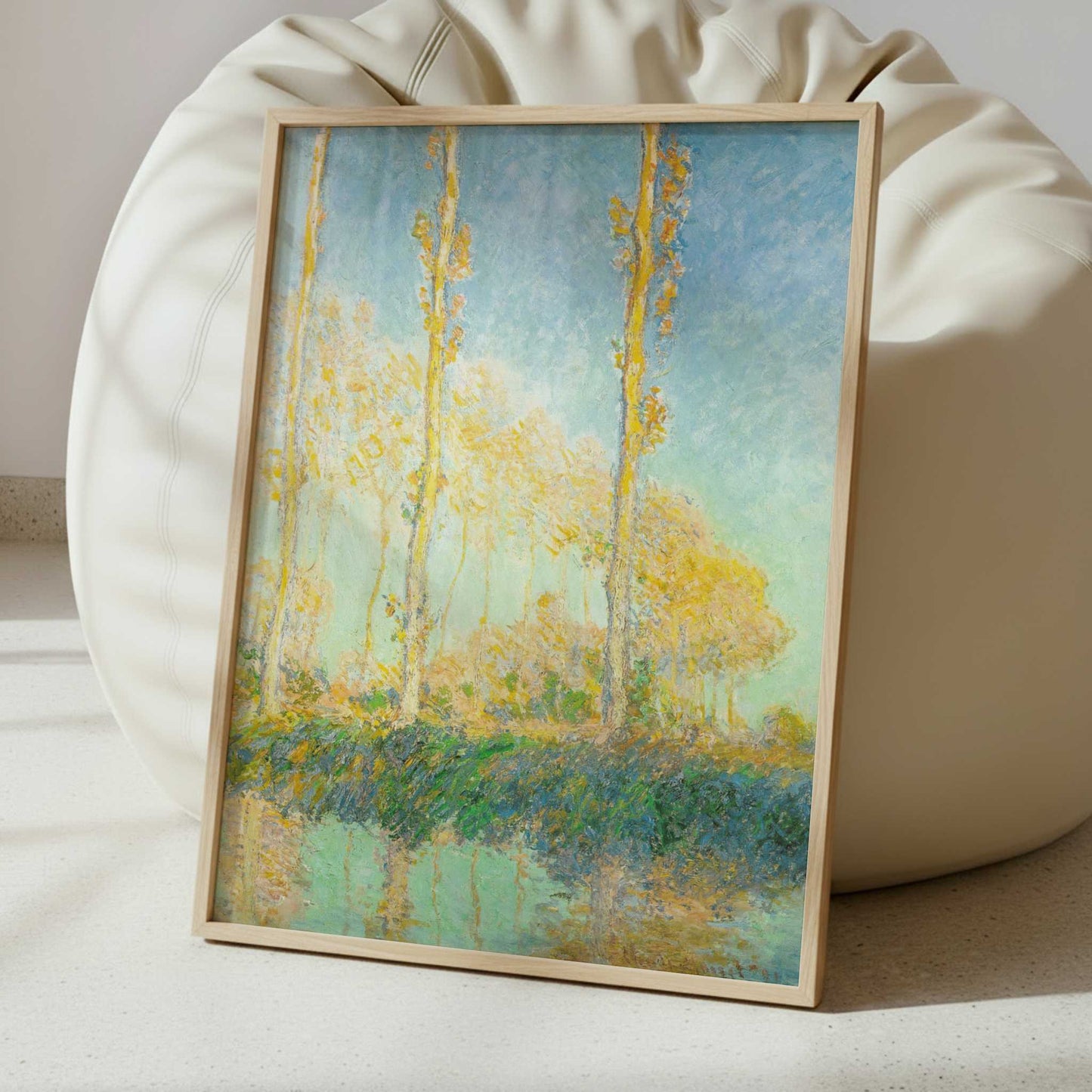 Poplars (1891) by Claude Monet – Art Print - Interior inspiration