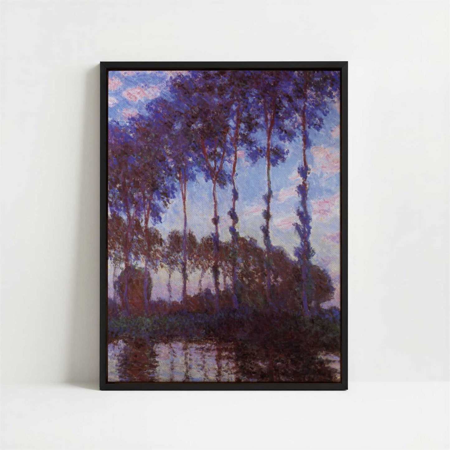 Framed Canvas - Framed canvas in black frame