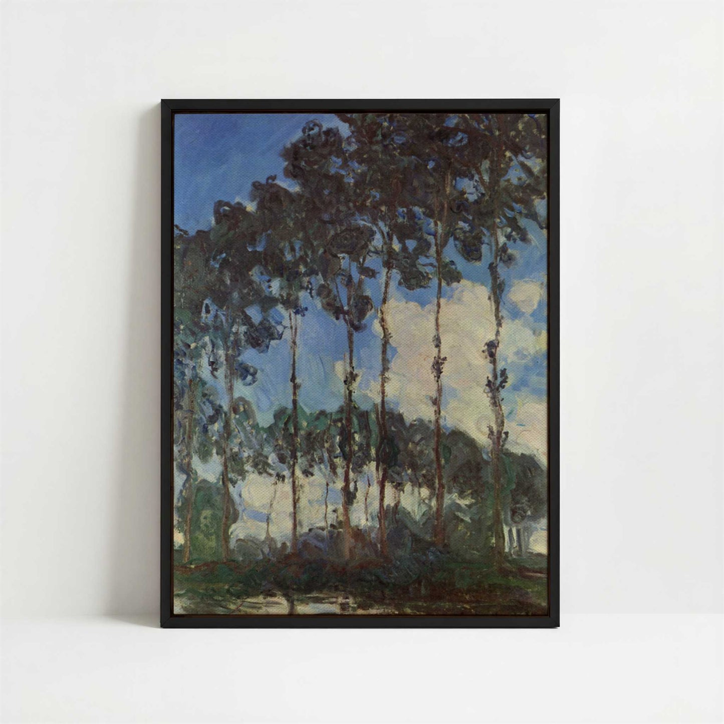 Framed Canvas - Framed canvas in black frame