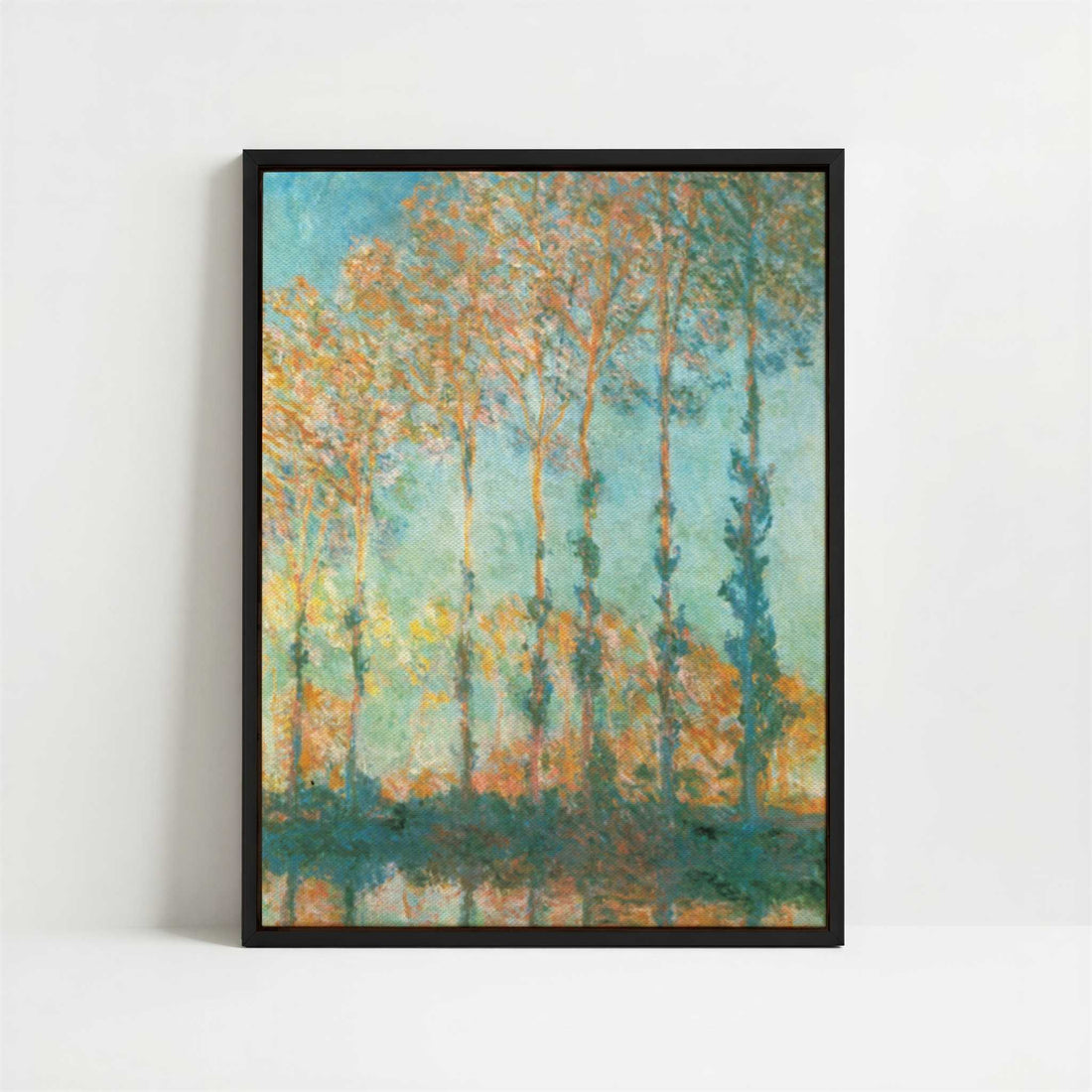 Framed Canvas - Framed canvas in black frame