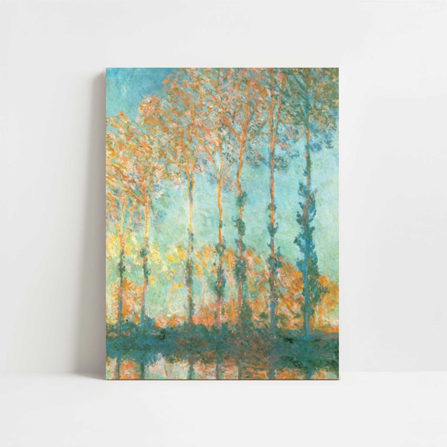 Poplars on River Epte (1891) by Claude Monet – Art Print - Unframed art print