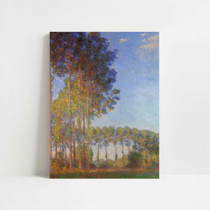 Poplars on the Banks of River Epte (1891) by Claude Monet – Art Print - Unframed art print