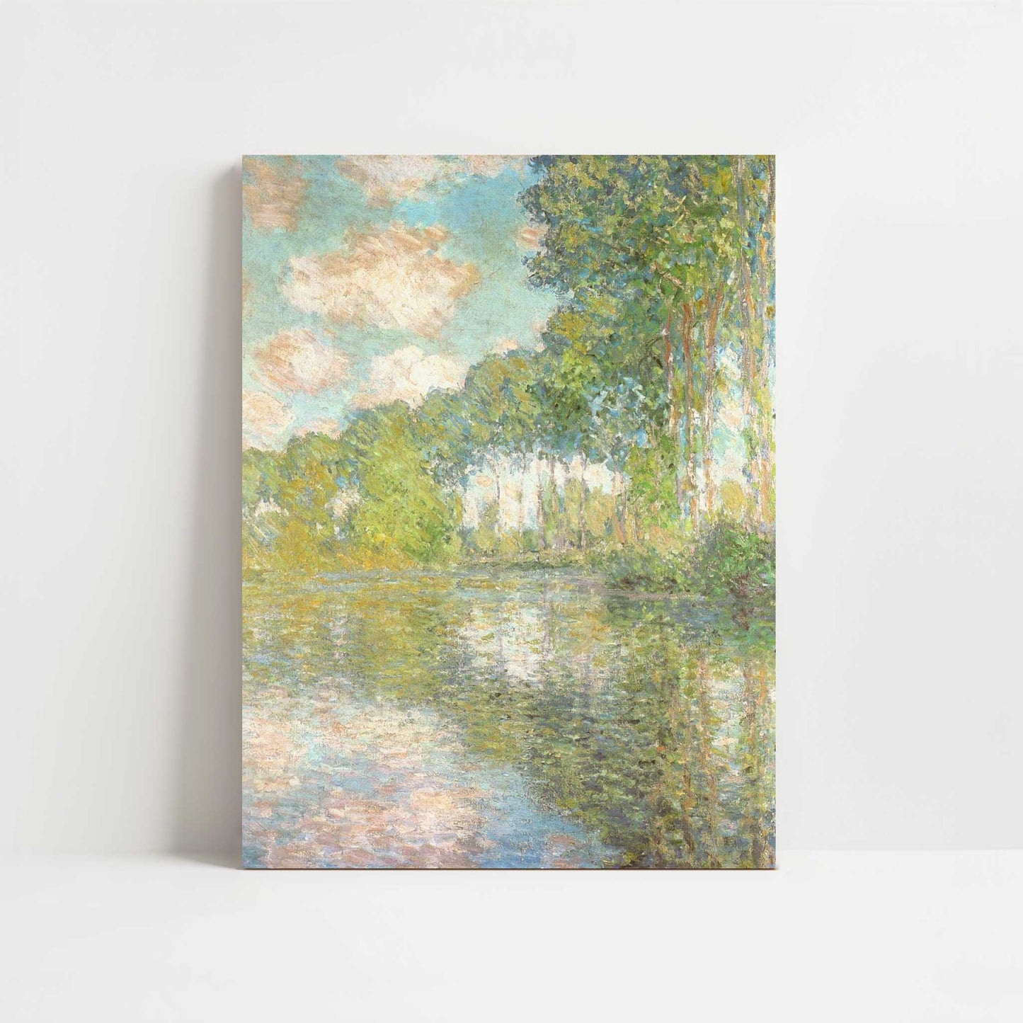 Poplars on the Epte (1891) by Claude Monet – Art Print - Unframed art print