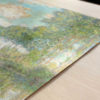 Poplars on the Epte (1891) by Claude Monet – Art Print - Close-up detail of the art print