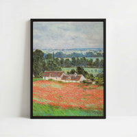 Framed Canvas - Framed canvas in black frame
