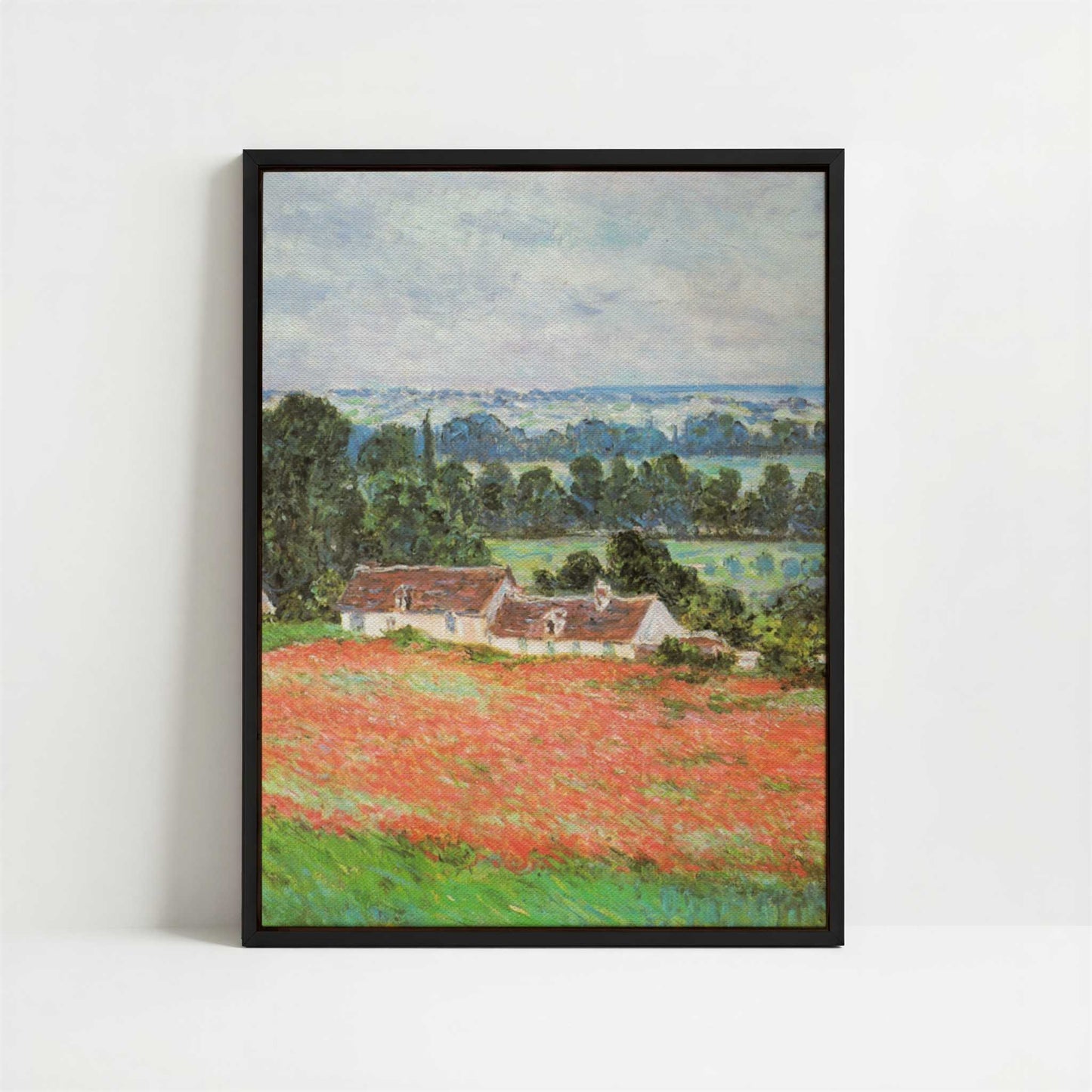 Framed Canvas - Framed canvas in black frame