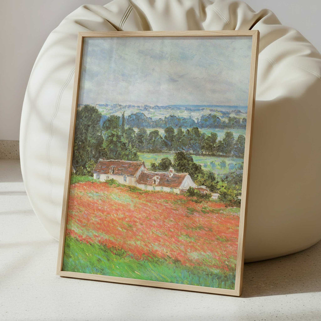 Poppies, Giverny (1885) by Claude Monet – Art Print - Interior inspiration