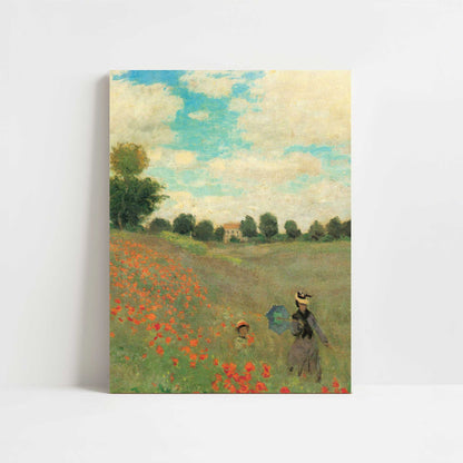 Poppy Field (1873) by Claude Monet – Art Print - Unframed art print