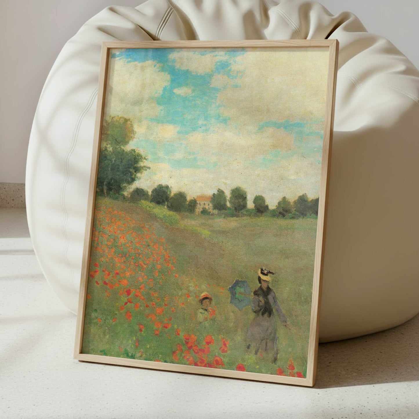 Poppy Field (1873) by Claude Monet – Art Print - Interior inspiration