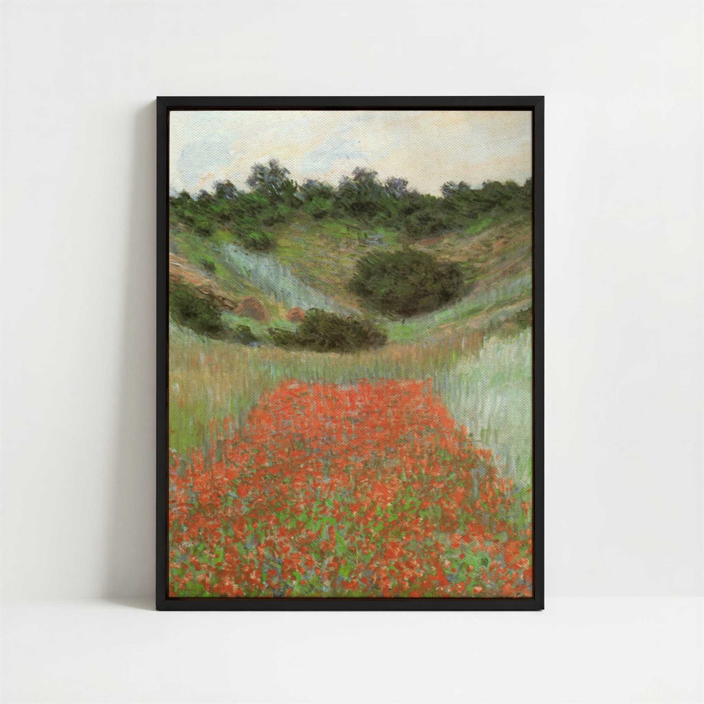 Framed Canvas - Framed canvas in black frame