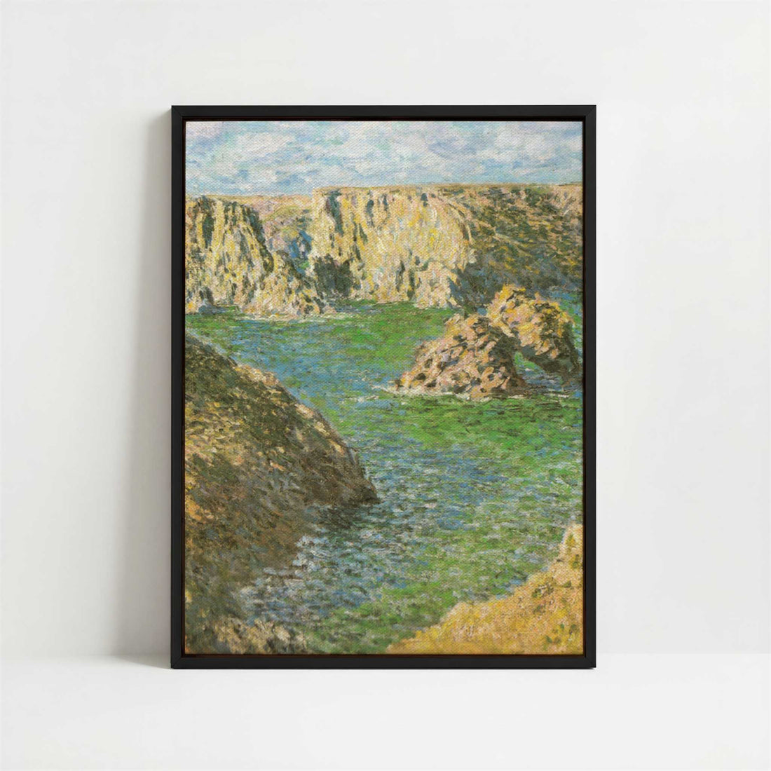 Framed Canvas - Framed canvas in black frame