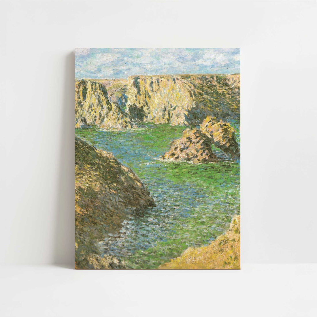 Port Donnant, Belle-Ile (1887) by Claude Monet – Art Print - Unframed art print