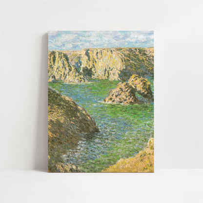 Port Donnant, Belle-Ile (1887) by Claude Monet – Art Print - Unframed art print