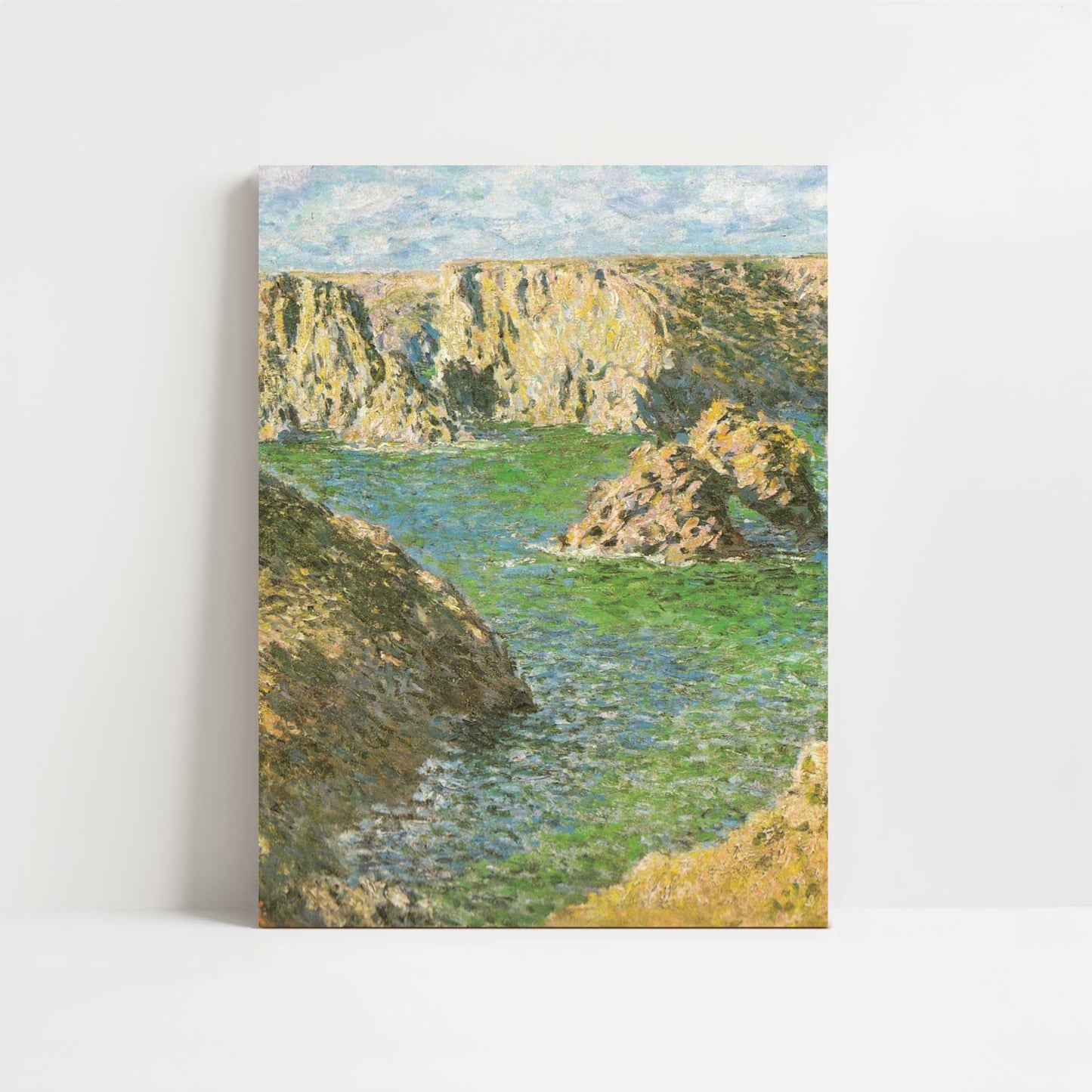 Port Donnant, Belle-Ile (1887) by Claude Monet – Art Print - Unframed art print