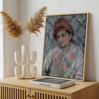 Framed Canvas - Framed canvas in a stylish interior setting