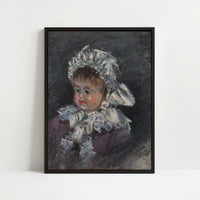 Framed Canvas - Framed canvas in black frame