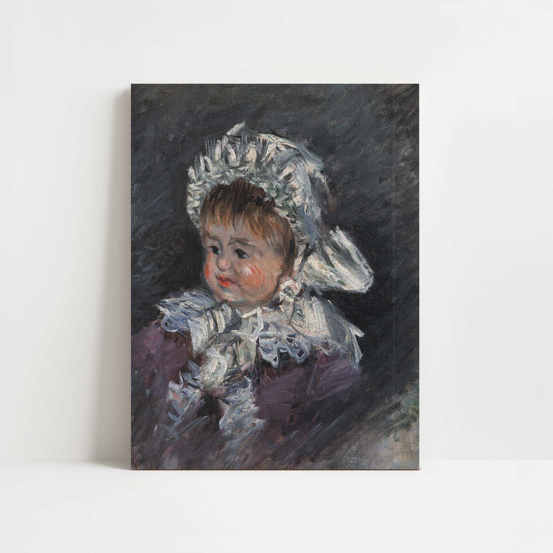 Portrait of Michel Monet as a Baby (1878-9) by Claude Monet – Art Print - Unframed art print