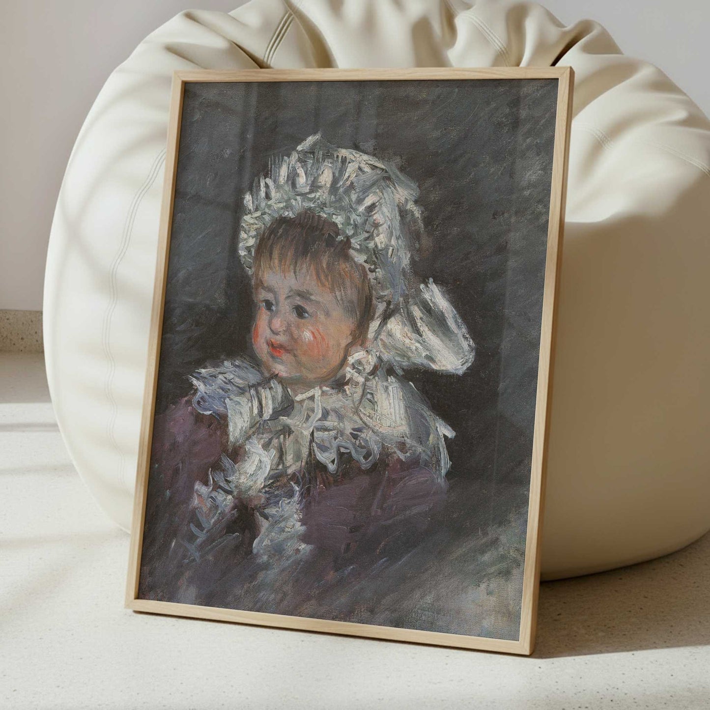 Portrait of Michel Monet as a Baby (1878-9) by Claude Monet – Art Print - Interior inspiration