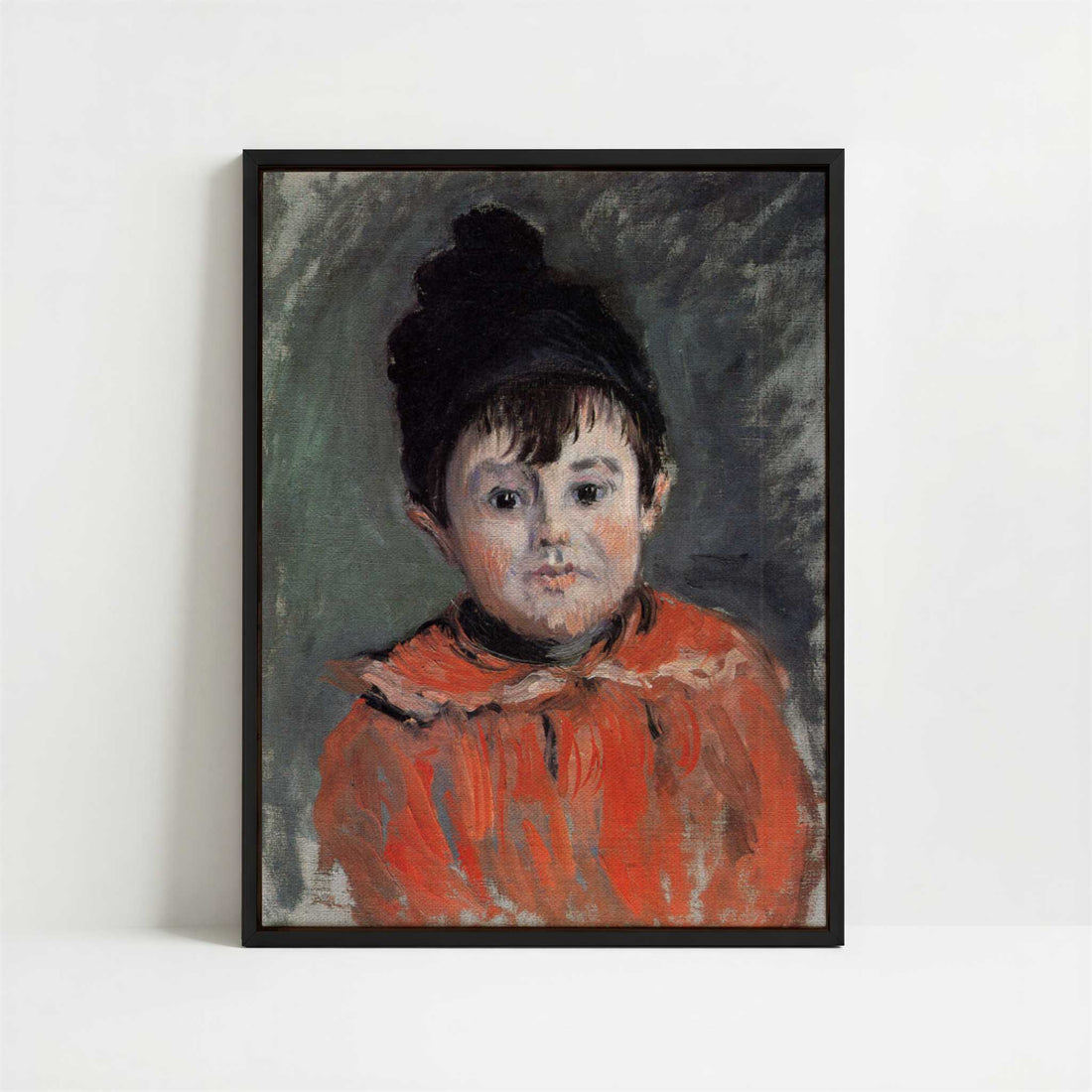 Framed Canvas - Framed canvas in black frame