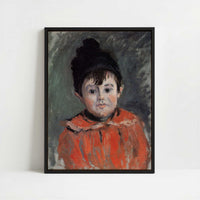 Framed Canvas - Framed canvas in black frame