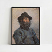 Framed Canvas - Framed canvas in black frame