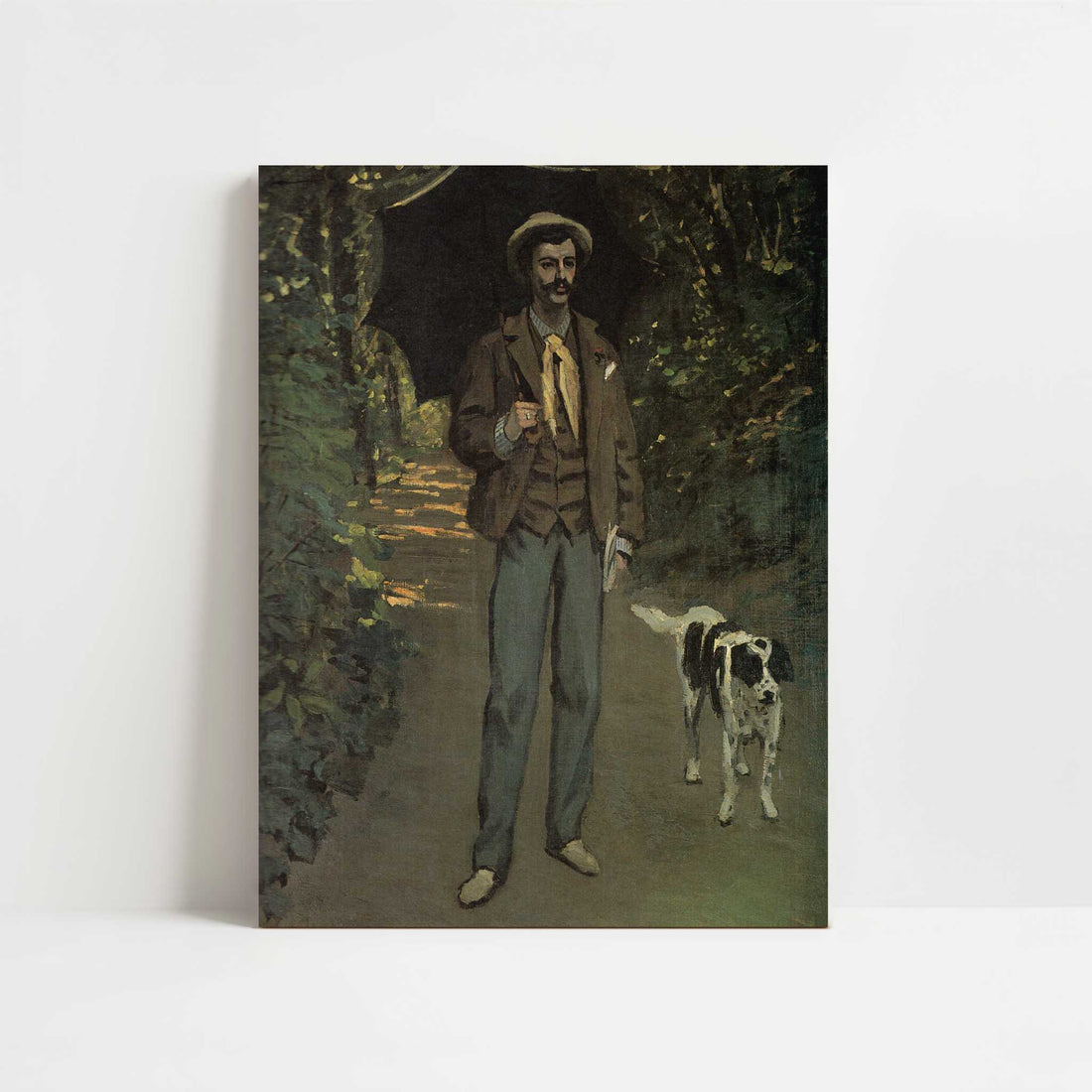 Portrait of a Man (1865) by Claude Monet – Art Print - Unframed art print