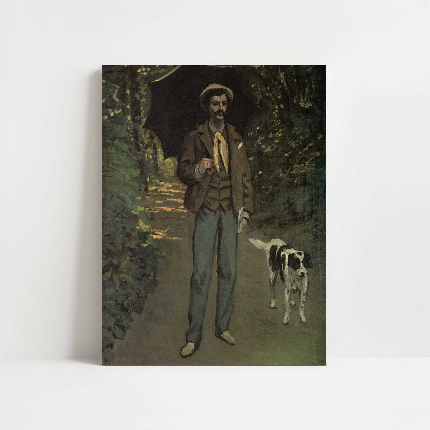 Portrait of a Man (1865) by Claude Monet – Art Print - Unframed art print
