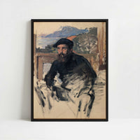 Framed Canvas - Framed canvas in black frame