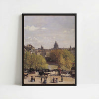 Framed Canvas - Framed canvas in black frame