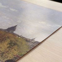 Quai du Louvre (1867) by Claude Monet – Art Print - Close-up detail of the art print