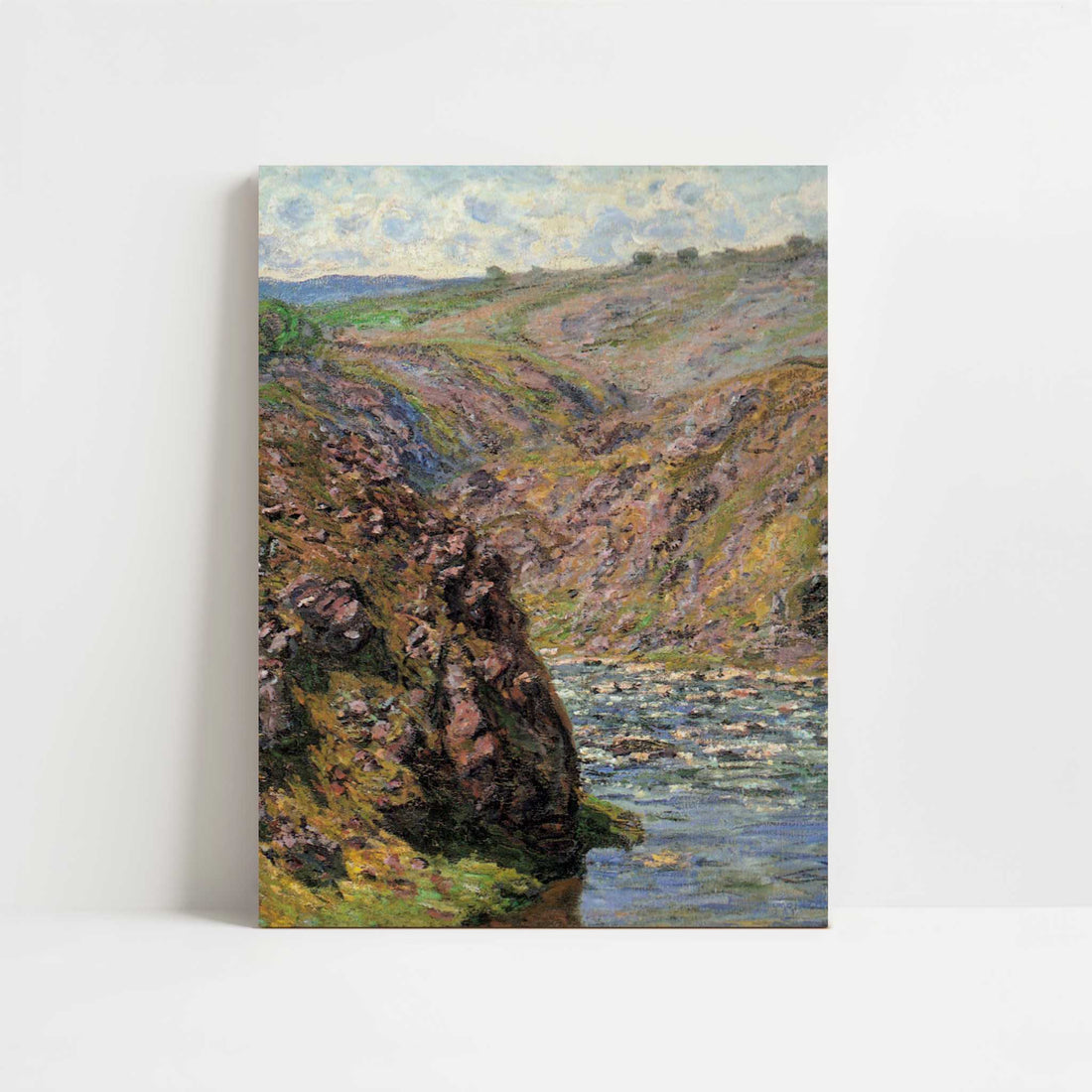 Ravine of the Creuse in Sunlight (1889) by Claude Monet – Art Print - Unframed art print