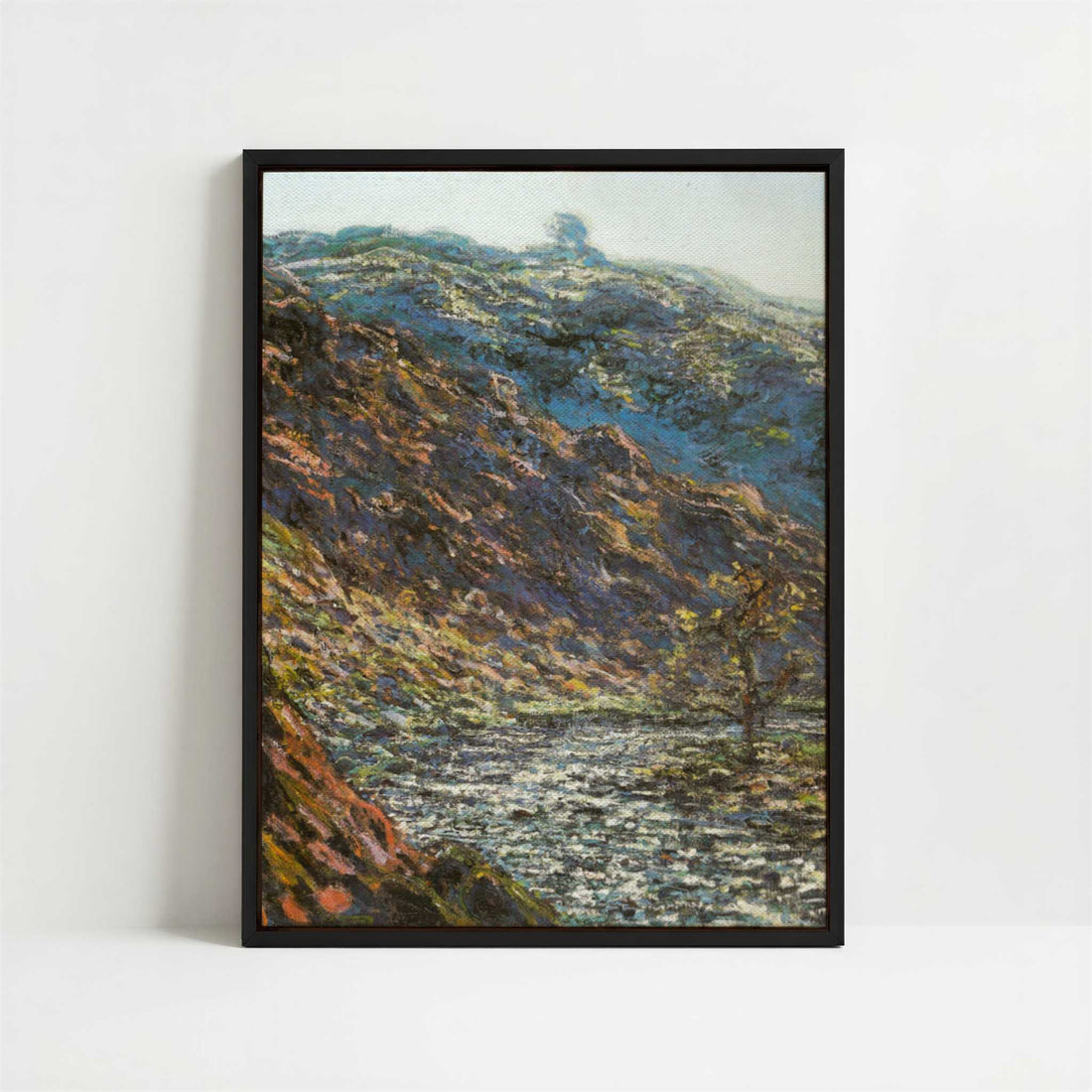 Framed Canvas - Framed canvas in black frame