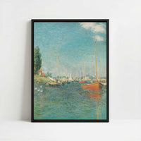 Framed Canvas - Framed canvas in black frame