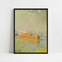 Framed Canvas - Framed canvas in black frame