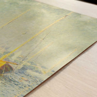 Red Boats, Argenteuil (1875) by Claude Monet – Art Print - Close-up detail of the art print