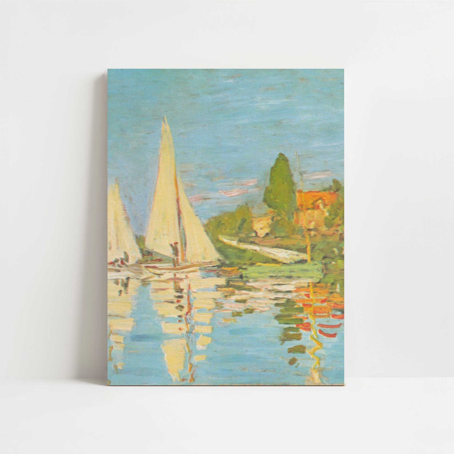 Regatta at Argenteuil (1872) by Claude Monet – Art Print - Unframed art print