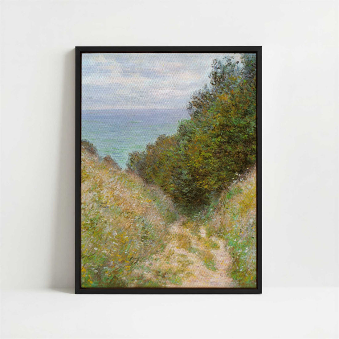Framed Canvas - Framed canvas in black frame