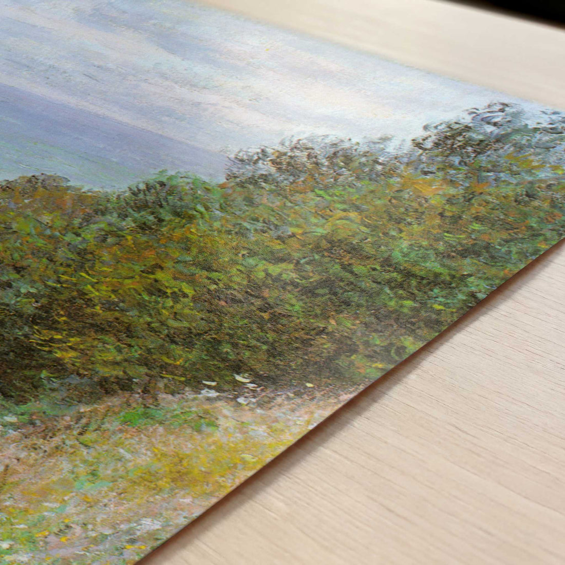 Road at La Cavee, Pourville (1882) by Claude Monet – Art Print - Close-up detail of the art print