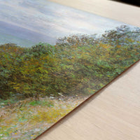 Road at La Cavee, Pourville (1882) by Claude Monet – Art Print - Close-up detail of the art print