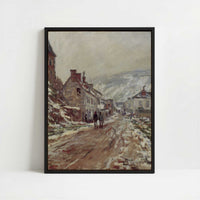 Framed Canvas - Framed canvas in black frame