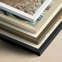 Road into Vetheuil in Winter (1879) by Claude Monet – Art Print - Close-up detail of the different frames