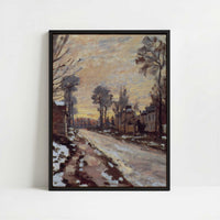 Framed Canvas - Framed canvas in black frame