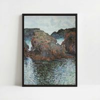 Framed Canvas - Framed canvas in black frame