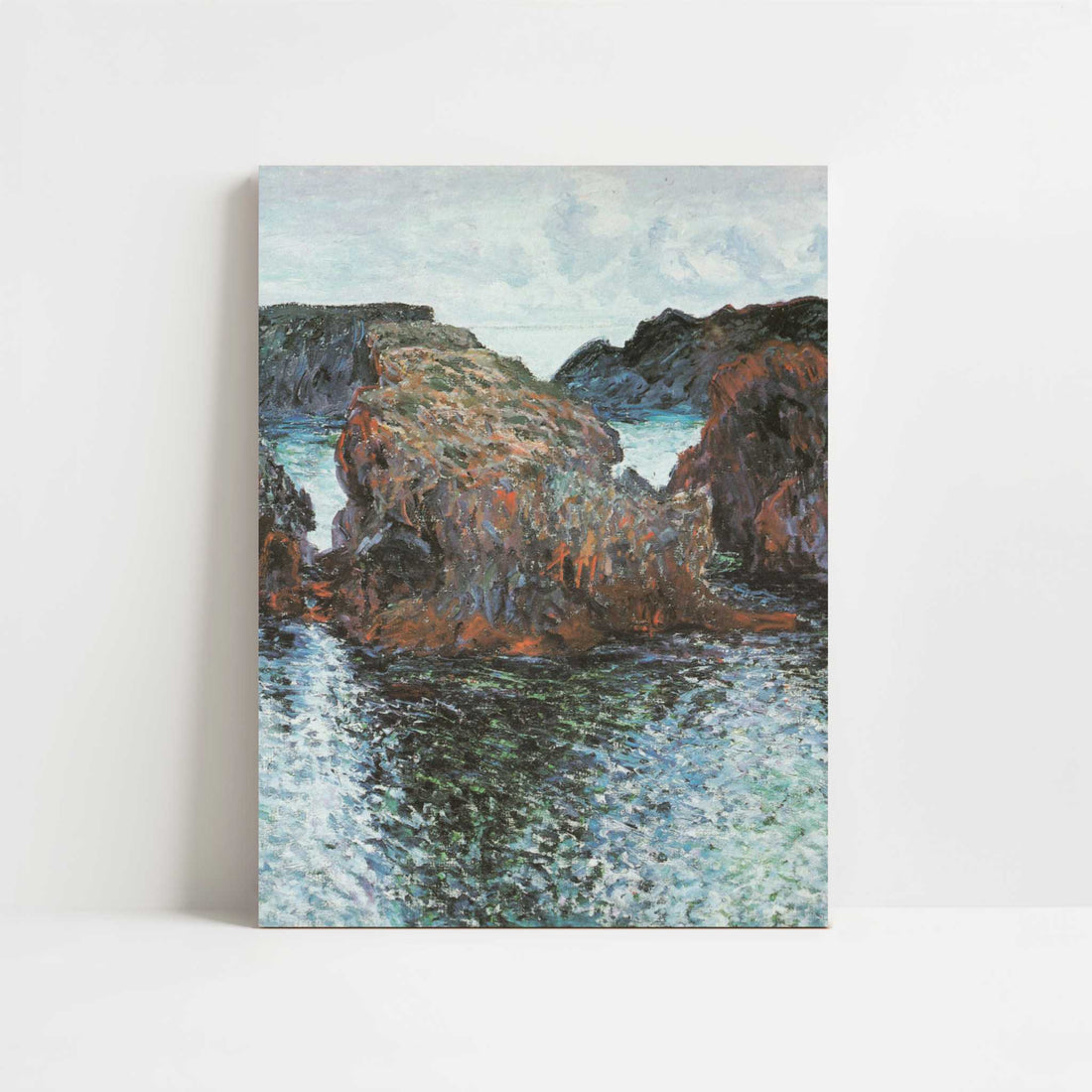 Rocks at Belle-Ile (1886) by Claude Monet – Art Print - Unframed art print