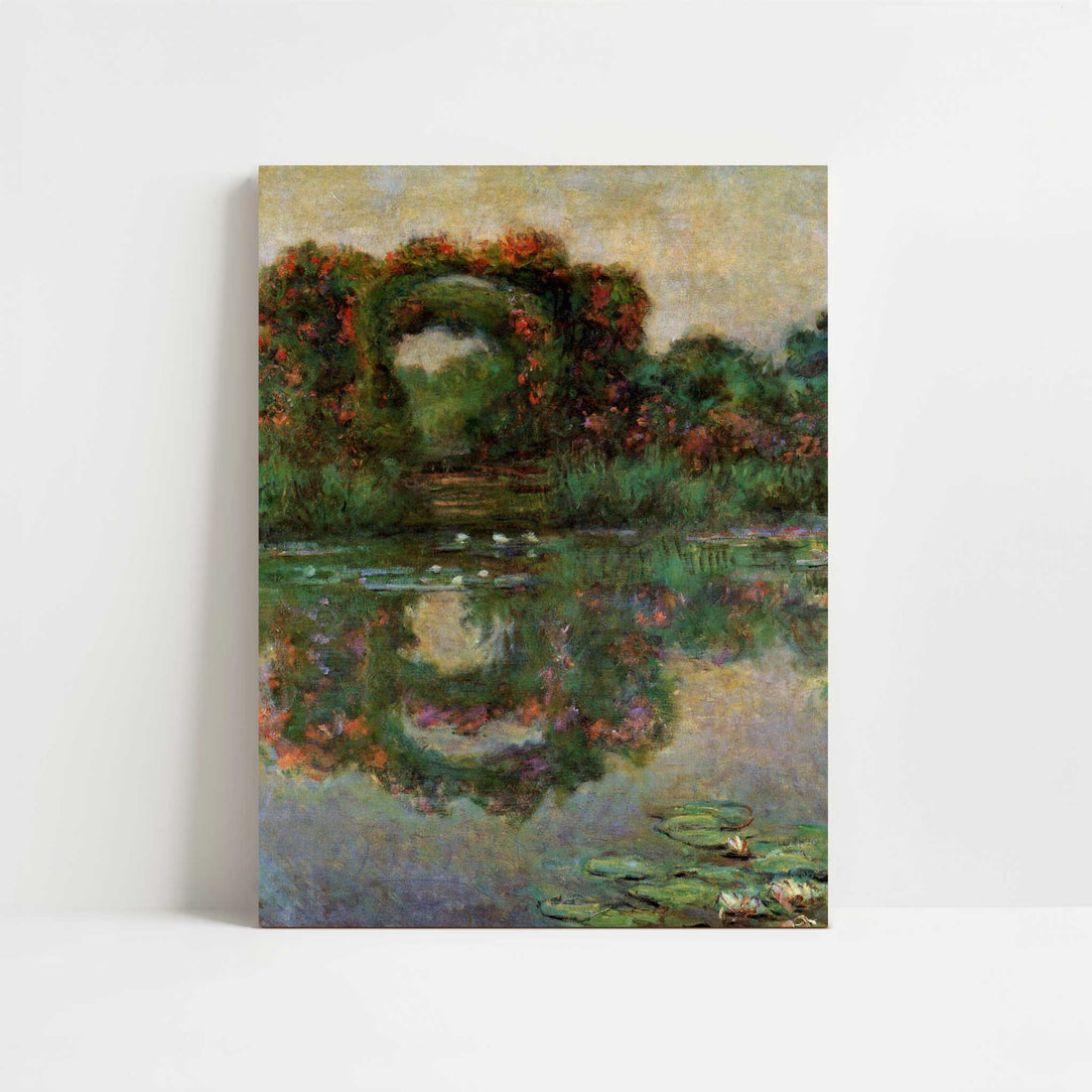 Rose Portals, Giverny (1913) by Claude Monet – Art Print - Unframed art print